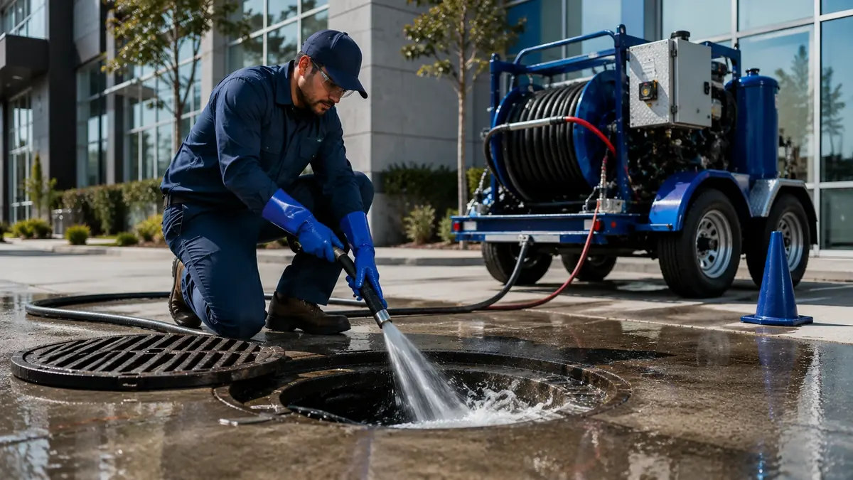 Commercial Hydro Jet Drain Cleaning in Avenal