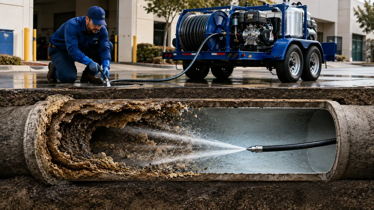 Sewer Pipe Descaling in Avenal